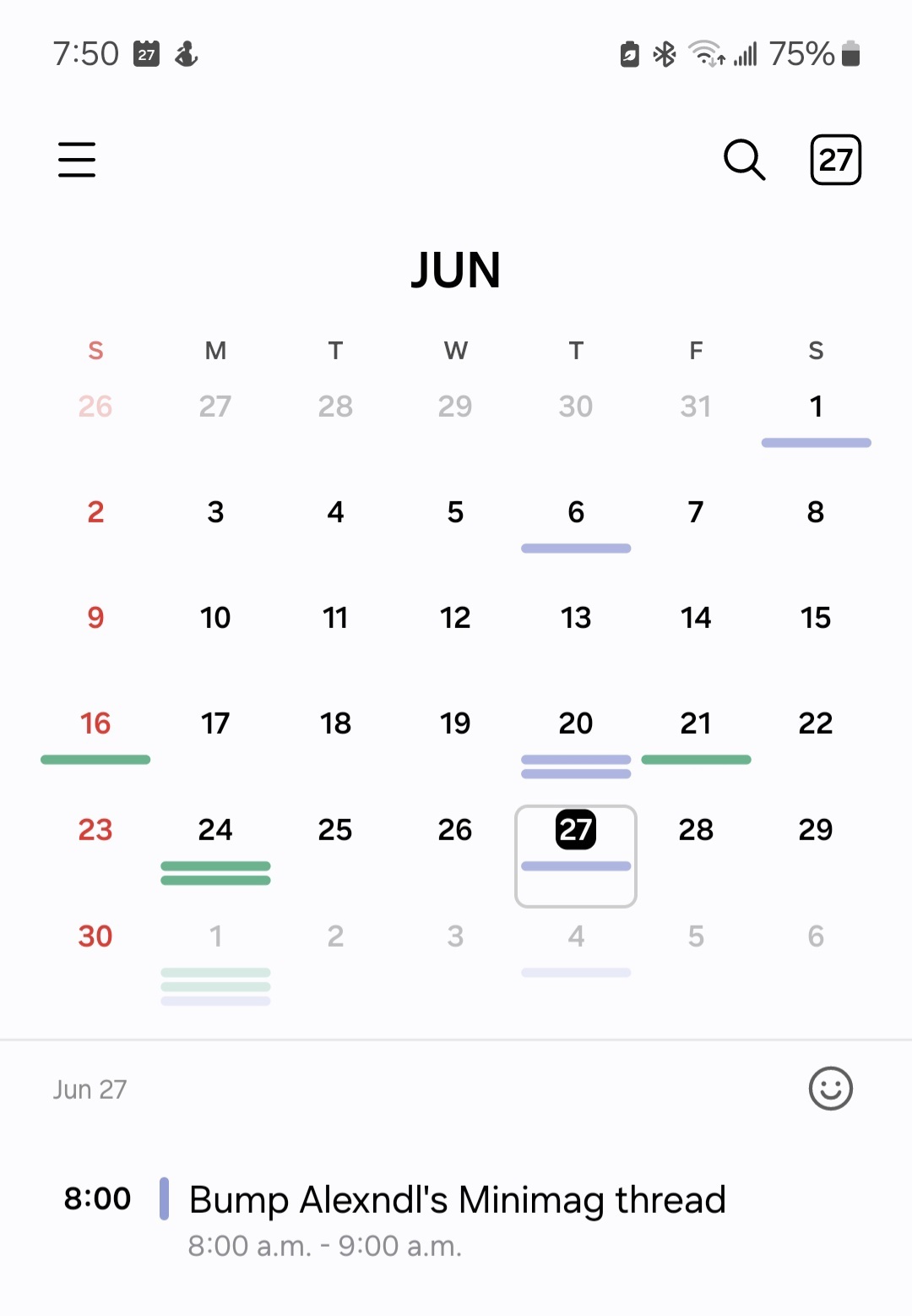 Click image for larger version

Name:	Screenshot_20240627_075037_Calendar.jpg
Views:	443
Size:	92.5 KB
ID:	560107