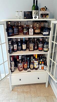 My new whiskwy cabinet