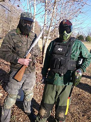 Me and Jake doing Speedball