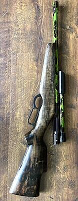 Dukie lever, Walz stock, asp detents, lapco .681 bigshot, custom line si lever valve body, blizzard ano, silver spring