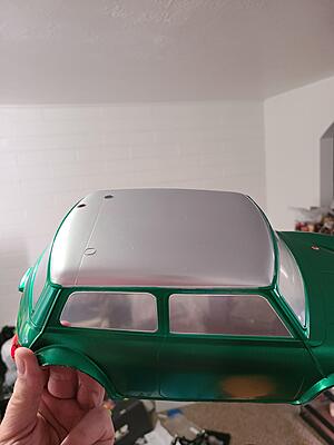 Tamiya Mini Cooper shell