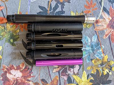 Smart Parts Thread Barrels - 3 Freak Backs, 1 Freak Bored Apex Ready, Free Insert